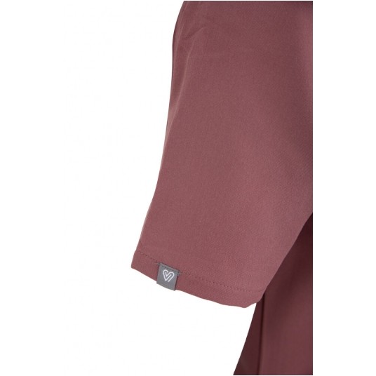 MYNTS V-Neck Pocket Genius – Scrub Top Women WMT001 Terra Rose -zdjęcie numer 14