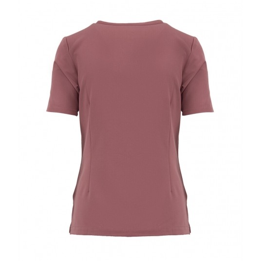 MYNTS V-Neck Pocket Genius – Scrub Top Women WMT001 Terra Rose -zdjęcie numer 6