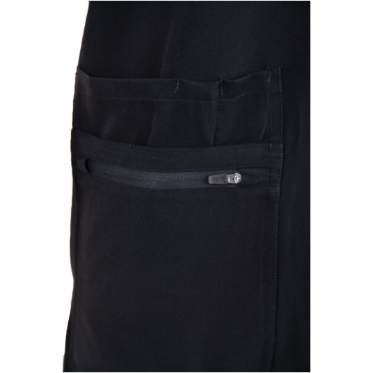 MYNTS V-Neck Pocket Genius - ScrubTop Men MMT003 Black -zdjęcie numer 8