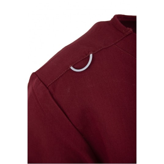 MYNTS V-Neck Pocket Genius - ScrubTop Men MMT003 Burgundy -zdjęcie numer 11