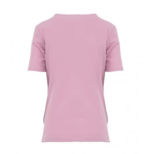 MYNTS V-Neck Two Pockets – Scrub Top Women WMT002 Rose Water -zdjęcie numer 6