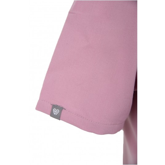 MYNTS V-Neck Two Pockets – Scrub Top Women WMT002 Rose Water -zdjęcie numer 11