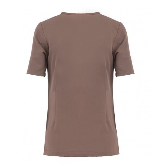MYNTS V-Neck Two Pockets – Scrub Top Women WMT002 Sahara Mokka -zdjęcie numer 6