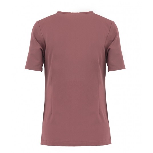 MYNTS V-Neck Two Pockets – Scrub Top Women WMT002 Terra Rose -zdjęcie numer 6
