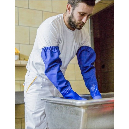 Narękawki z rękawicami PROS 043 - niebieski -zdjęcie numer 10