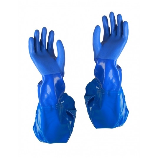 Narękawki z rękawicami PROS 043 - niebieski -zdjęcie numer 3