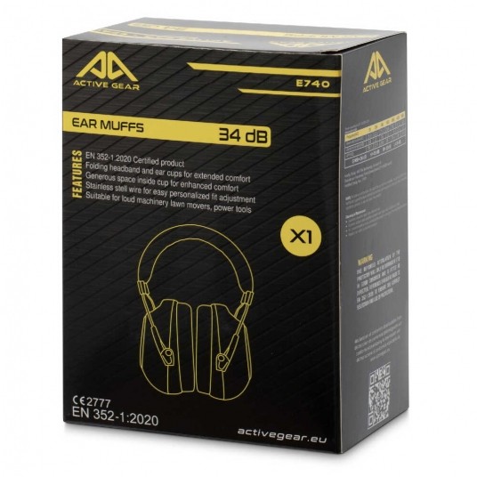 Nauszniki Active Gear E740 34dB -zdjęcie numer 3