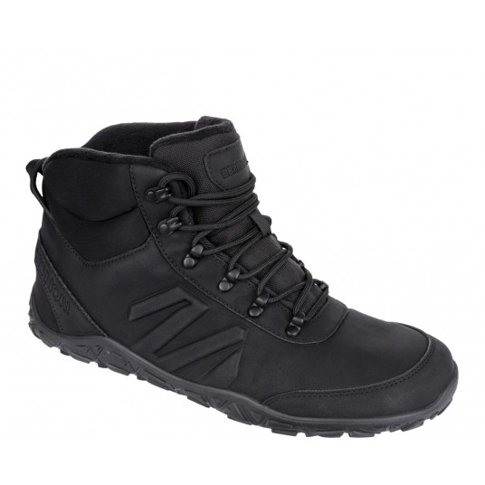 Obuwie Barefoot Bennon Winter High - czarny