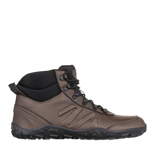 Obuwie Barefoot Bennon Winter High - czarny-brązowy