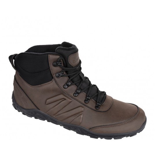 Obuwie Barefoot Bennon Winter High - czarny-brązowy