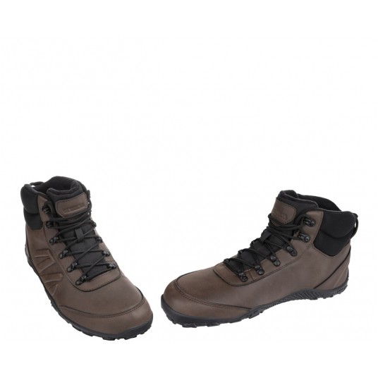 Obuwie Barefoot Bennon Winter High - czarny-brązowy