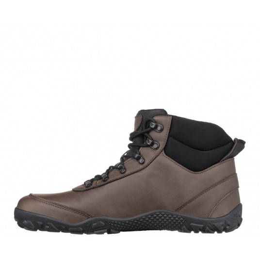 Obuwie Barefoot Bennon Winter High - czarny-brązowy
