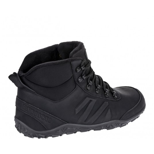 Obuwie Barefoot Bennon Winter High - czarny