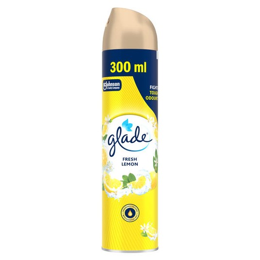 Odświeżacz powietrza Glade Fresh Lemon - 300ml -zdjęcie numer 1