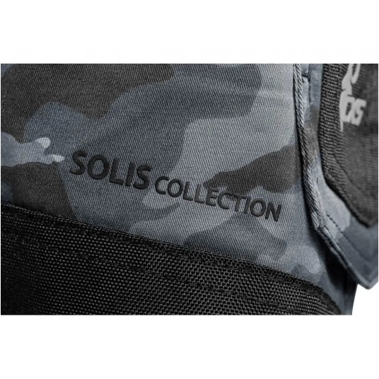 Ogrodniczki CXS SOLIS FLEX - camo-czarny