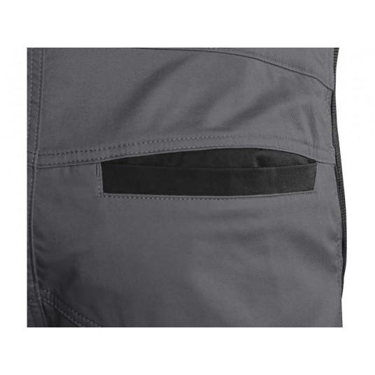 Ogrodniczki CXS SOLIS FLEX - szary-czarny