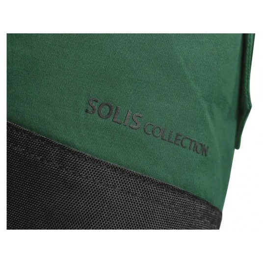 Ogrodniczki CXS SOLIS FLEX - zielony-czarny