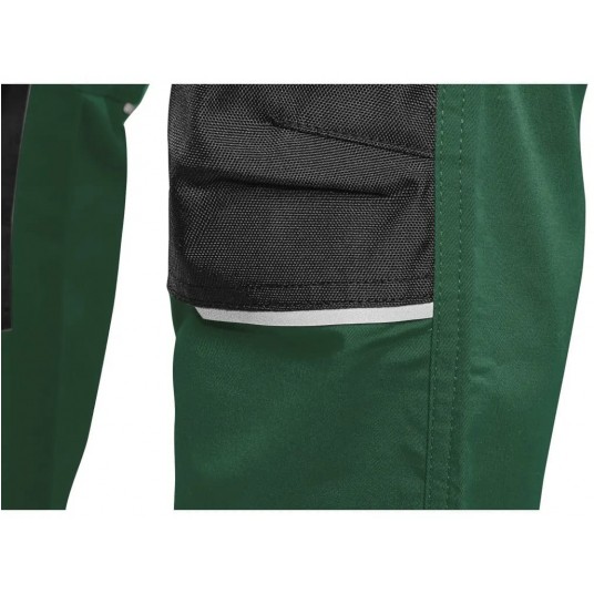 Ogrodniczki CXS SOLIS FLEX - zielony-czarny