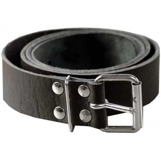 Pasek skórzany CXS TWANA 4cm - czarny