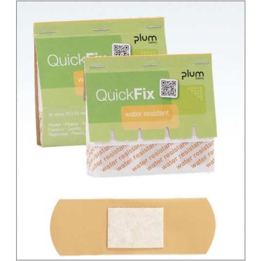 Plastry wodoodporne Plum Quickfix 5511 (45szt.) - wkład do dozownika -zdjęcie numer 1