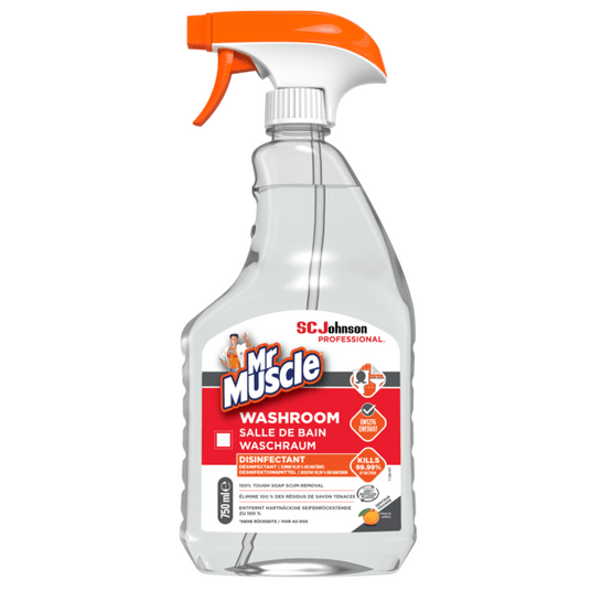 Płyn do mycia i dezynfekcji łazienki Mr Muscle Washroom - 750ml -zdjęcie numer 1