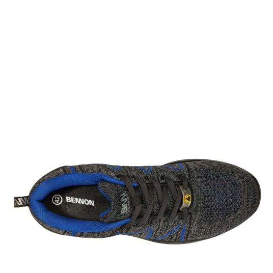 Półbuty Bennon KNITTER S1 ESD Blue Low