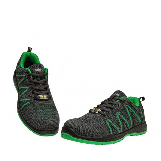 Półbuty Bennon KNITTER S1 ESD Green Low