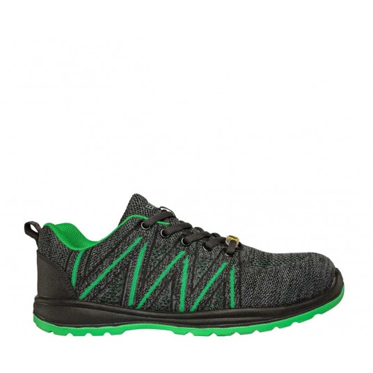 Półbuty Bennon KNITTER S1 ESD Green Low