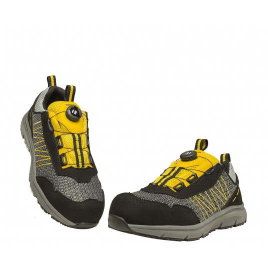 Półbuty Bennon VENTOR S1PS ESD B-SPIN YELLOW LOW