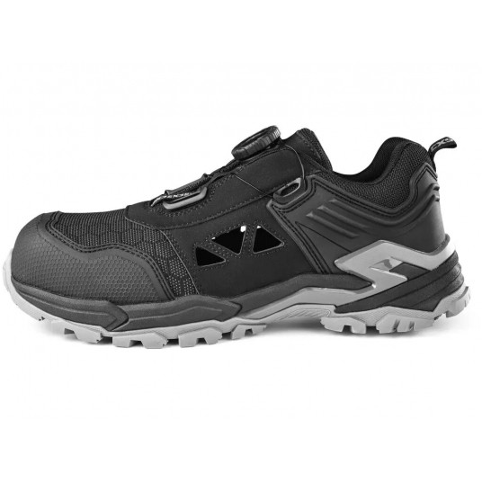 Półbuty ochronne CXS PU-TECH BOREX S1PS - czarno-szary -zdjęcie numer 3