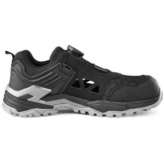 Półbuty ochronne CXS PU-TECH BOREX S1PS - czarno-szary -zdjęcie numer 4