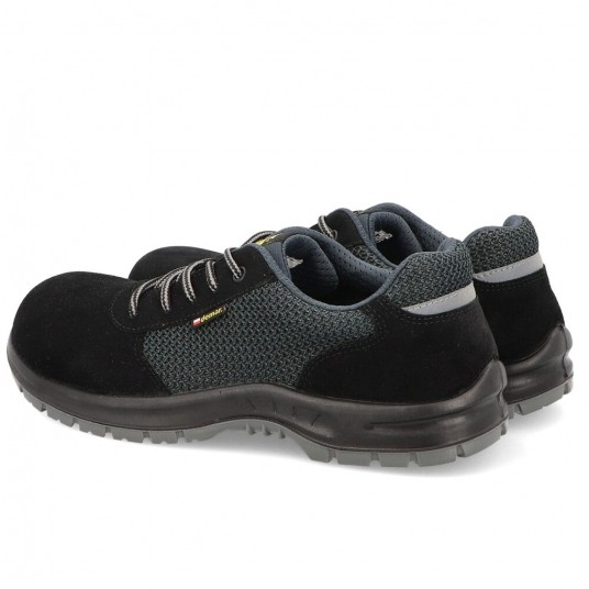 Półbuty ochronne damskie DEMAR X-FLOW SOLID L S1PL - szary-czarny -zdjęcie numer 1