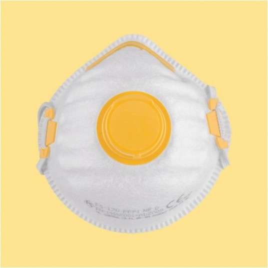 Półmaska filtrująca FS 17V FFP1 NR D z zaworkiem (50szt.) -zdjęcie numer 1