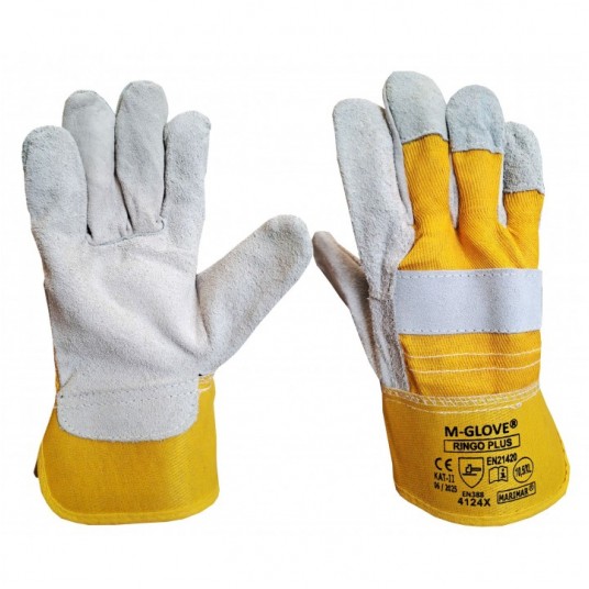 Rękawice dwoina bydlęca M-GLOVE RINGO PLUS 4124X - 10,5/XL