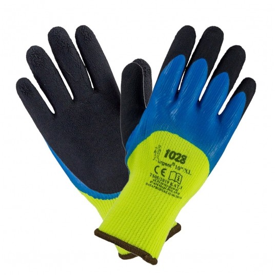 Rękawice impregnowane pokryte gumą URGENT 1028 zima - 10 -zdjęcie numer 1