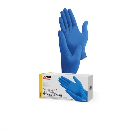 Rękawice nitrylowe PIP NOVA 3 (100szt.) - niebieski -zdjęcie numer 1