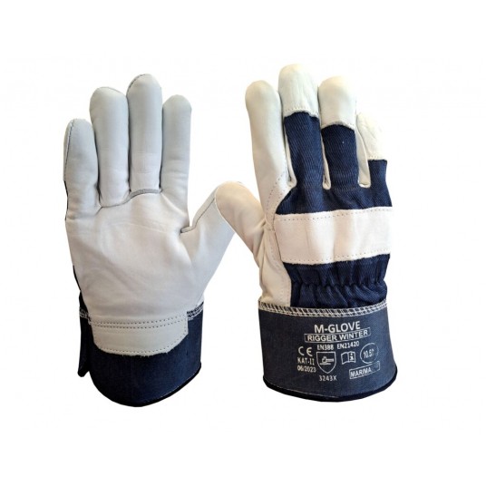 Rękawice ocieplane M-GLOVE RIGGER WINTER NAVY 3243X - 10,5