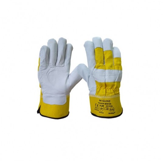 Rękawice ocieplane M-GLOVE RIGGER WINTER YELLOW 3243X - 10,5