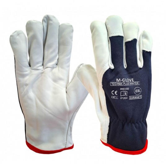 Rękawice ocieplane M-GLOVE TECHNIK PLUS WINTER KAT.I.