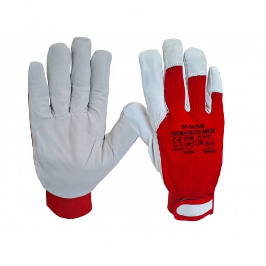 Rękawice ocieplane M-GLOVE TECHNIK VELCRO WINTER 2132X