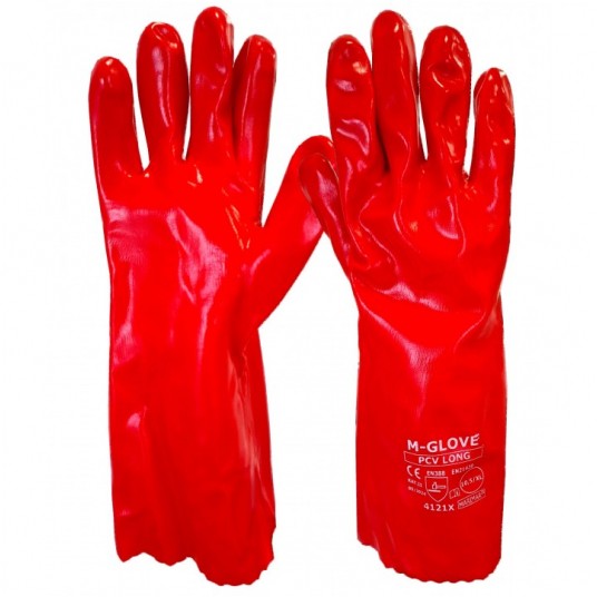 Rękawice PCV M-GLOVE PCV LONG 4121X - 10,5
