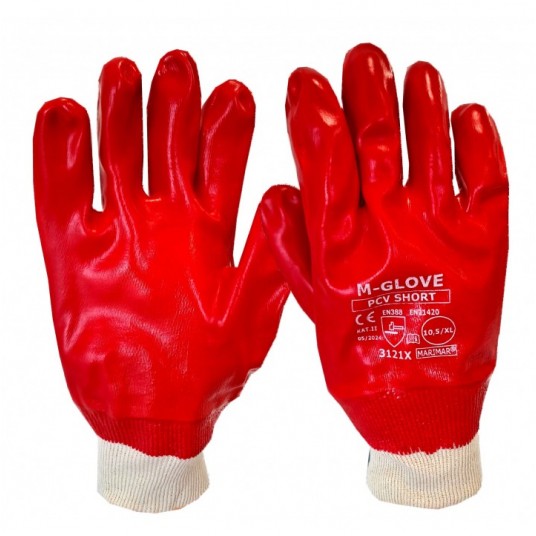 Rękawice PCV M-GLOVE PCV SHORT 3121X - 10,5