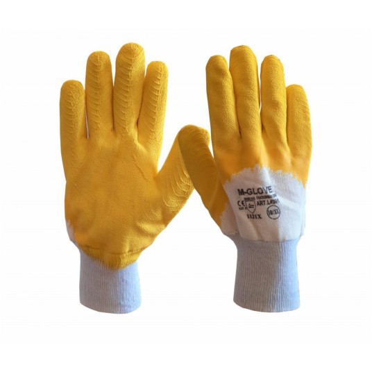 Rękawice powlekane gumą M-GLOVE L4001 1121X - 10
