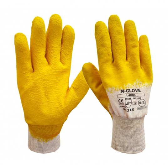 Rękawice powlekane gumą M-GLOVE L4001 2121X - 10