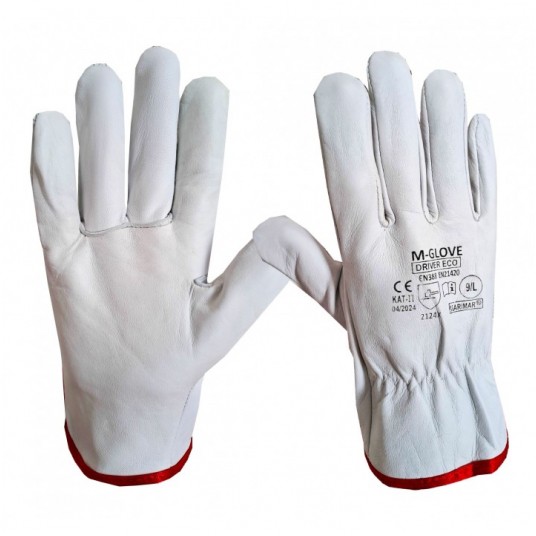 Rękawice skóra licowa M-GLOVE DRIVER ECO 2124X