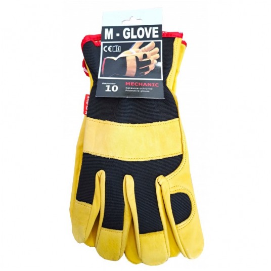 Rękawice skóra licowa M-GLOVE MECHANIC 2132X