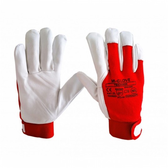 Rękawice skórzane M-GLOVE TECHNIK 2124X