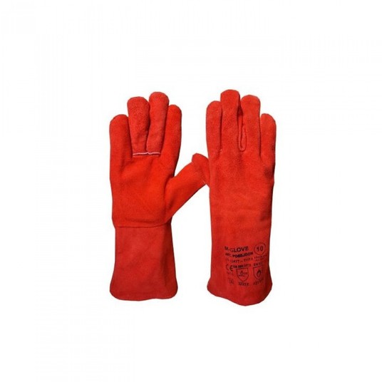Rękawice spawalnicze M-GLOVE POSEJDON RED -zdjęcie numer 1