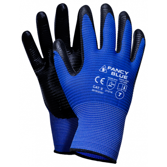 Rękawice WORKLINK FANCY BLUE