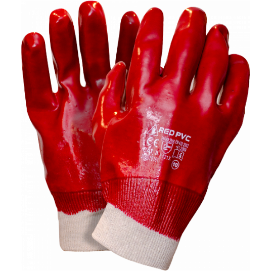Rękawice WORKLINK RED PVC - 10